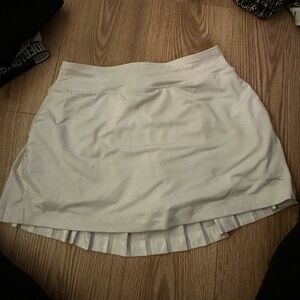 Elegant White Golf Skort
